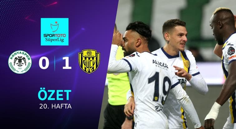 ÖZET | Arabam.com Konyaspor 0-1 MKE Ankaragücü